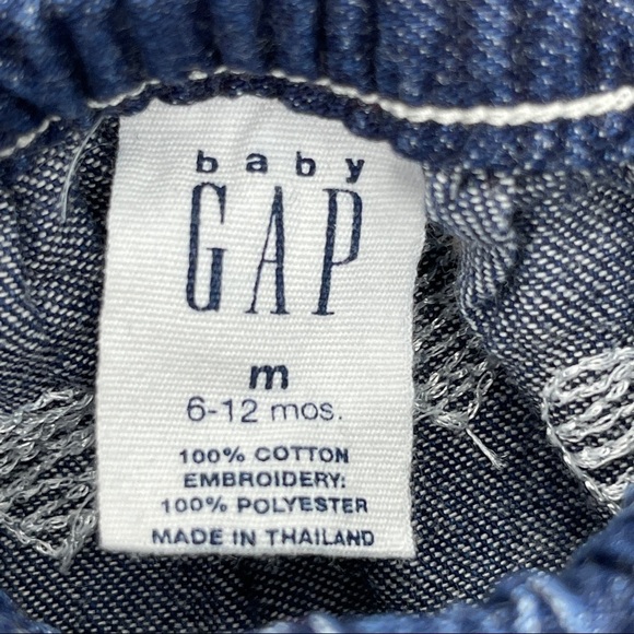 GAP Baby Embroidered Heart Navy Blue Skirt 6-12M - Picture 3 of 3